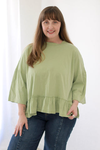 Casual Friday Peplum Top