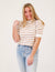 You're Not Alone Stripe Top