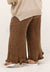 What's Going Around Mineral Wash Pants in Chocolate