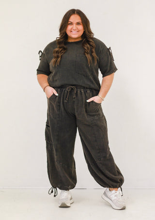 Catch Me if You Can Top in Black