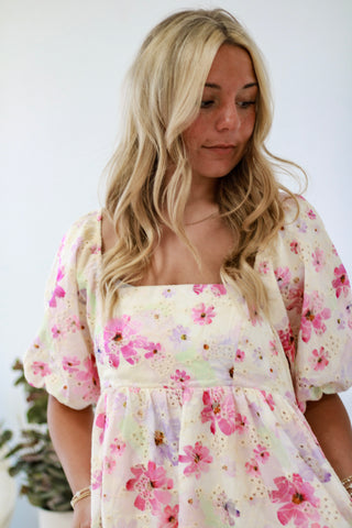 Love You Most of All Floral Dress