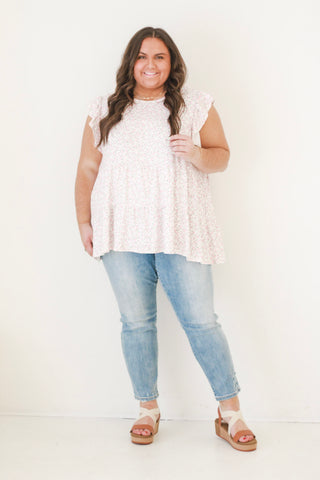 The Way You Make Me Smile Floral Top