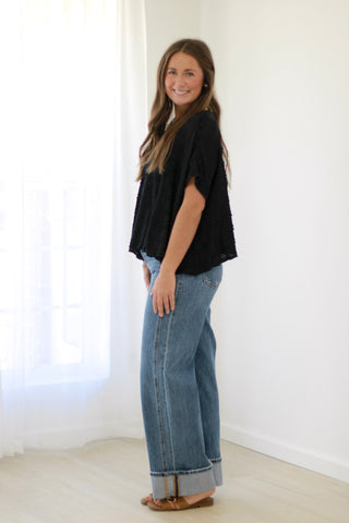 Weekday Favorite Black Blouse