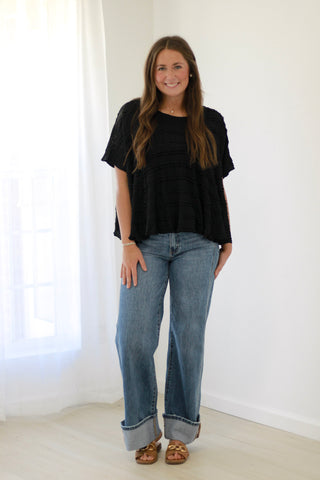 Weekday Favorite Black Blouse