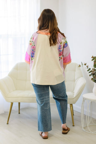 A Touch of Floral Fun Top