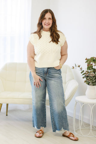 Girl's Night Sleeveless Sweater