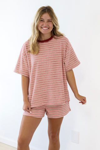 The Morgan Top in Red