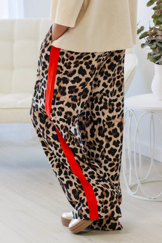 Wild Thing Leopard Track Pants