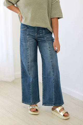 Owning The Room Wide Leg Mica Jeans