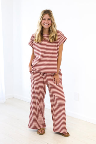 Meant to be Seen Striped Set