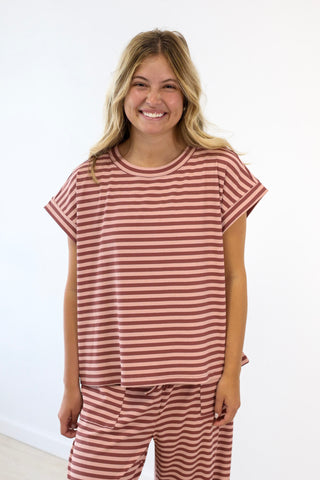 Meant to be Seen Striped Set