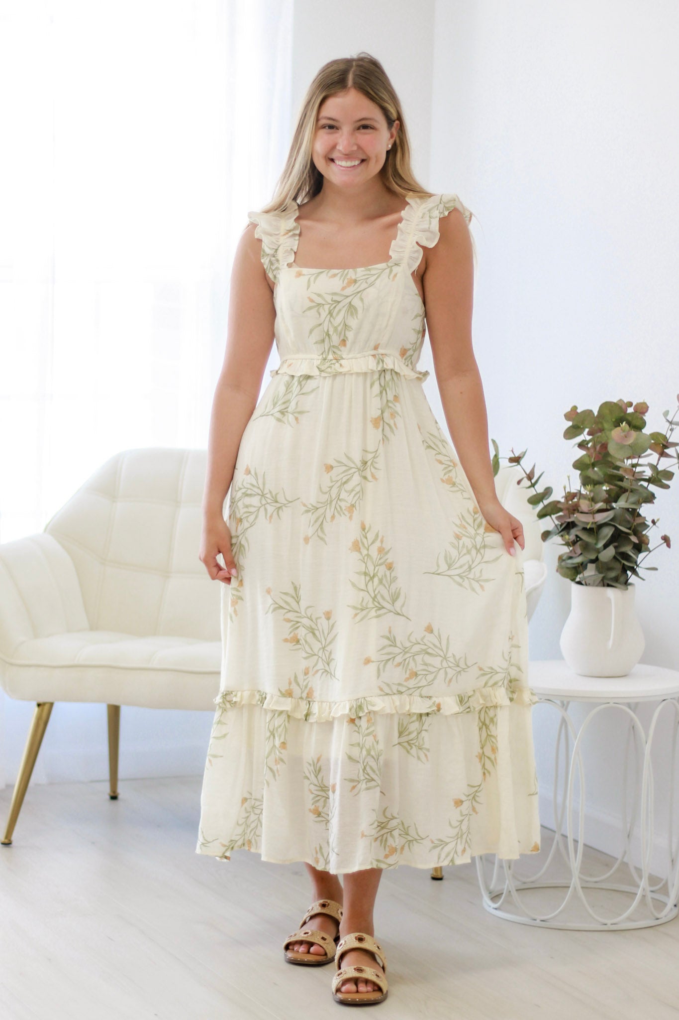 Beach Scene Midi Dress Beach Scene Midi Dress