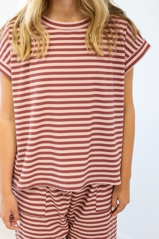 Meant to be Seen Striped Set