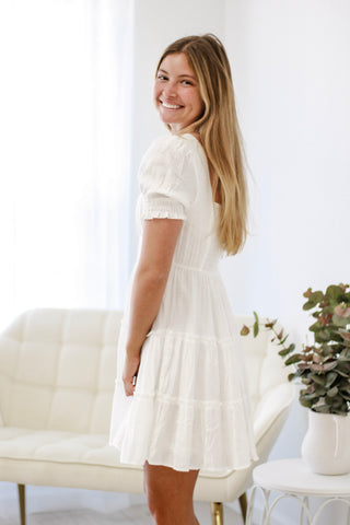 Graduation Day White Dress