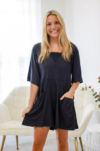 Taking On The World Jumper in Navy