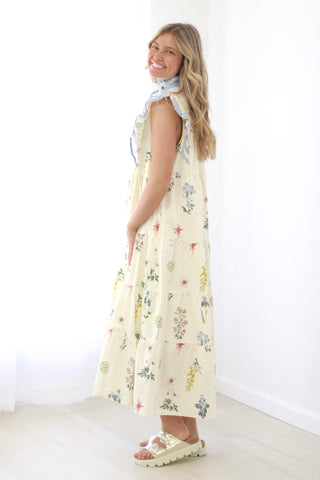Breathless Floral Midi Dress