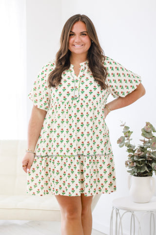 Running Through Floral Fields Dress