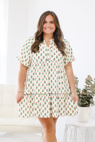 Running Through Floral Fields Dress