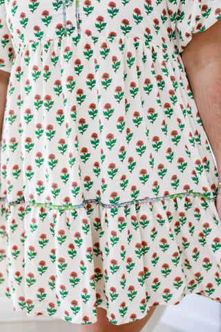 Running Through Floral Fields Dress