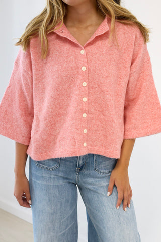Sure About You Button Up Sweater