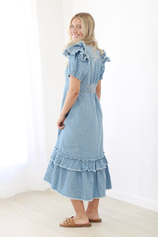 Girl Crush Denim Midi Dress