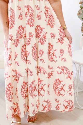 Having an Amazing Time Maxi Dress in Red