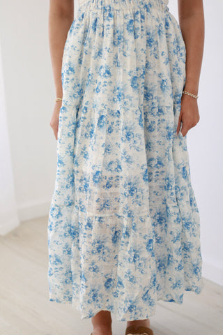 Blue for You Midi Dress