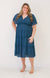 Time to Breathe Dress in Navy