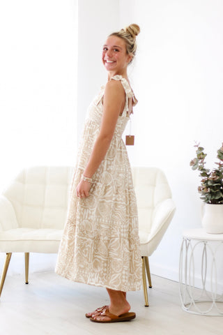 Sandy Day Midi Dress