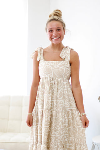 Sandy Day Midi Dress