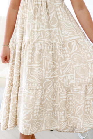 Sandy Day Midi Dress