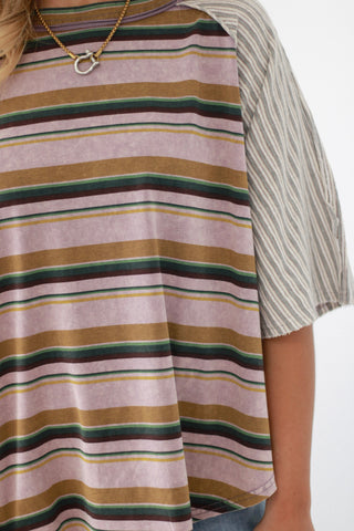 See You Thrive Striped Top