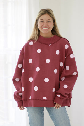 Praise God Reversible Mock Neck Pullover