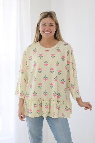 New Beginnings Floral Top