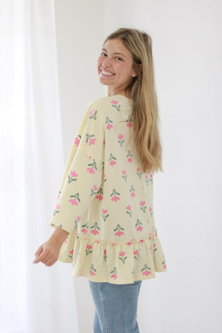 New Beginnings Floral Top