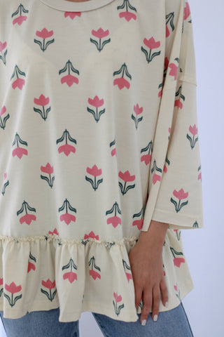 New Beginnings Floral Top