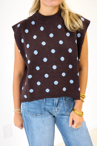Don't Doubt Me Polka Dot Tank Top