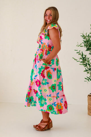 Spring Floral Fun in Pink