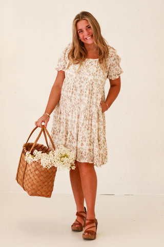 Time for The Tea Party Floral Dress