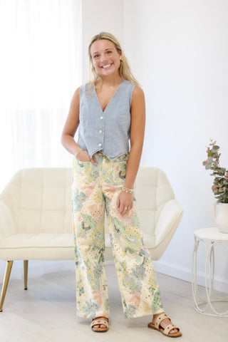 Extra Love Floral Pants
