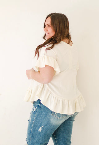 Cute as a Button Top