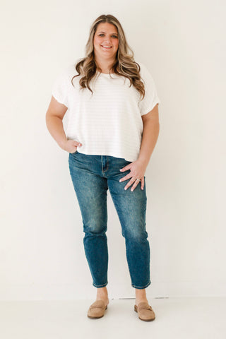 Break It Down Judy Blue Slim Fit Jeans in Dark Wash