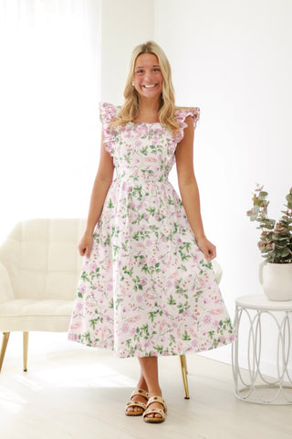 Pretty Please Floral Dress