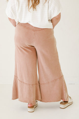 Flavor of the Week Wide Leg Pants in Cappuccino