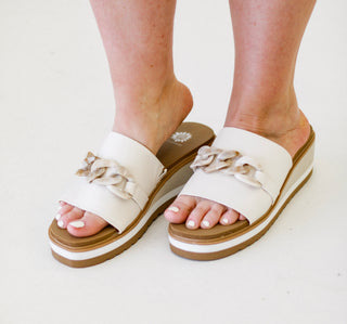 Yellow Box Shoes- The Alora in Bone