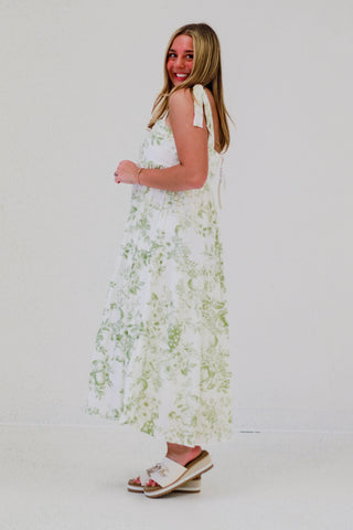 Forever With You Midi Dress in Olive