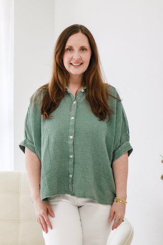 The Best of Your Love Gauze Blouse