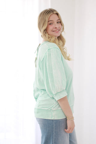 The Idea of You Mint Top