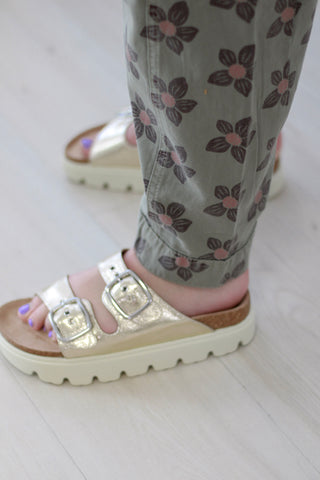 A Lovely Disposition Floral Pants