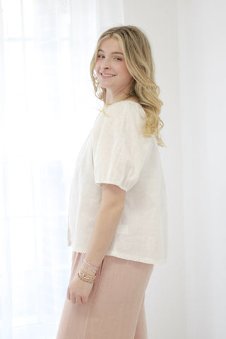 Best of the Best White Blouse